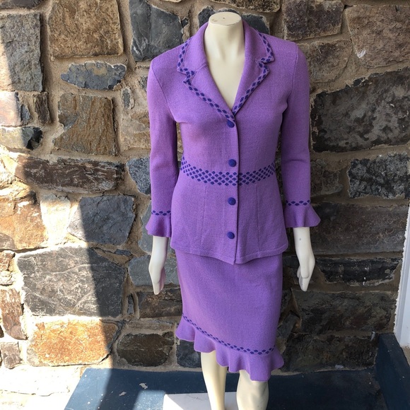 Jennifer Roberts Jackets & Blazers - Jennifer Roberts knit two pieces jacket an…